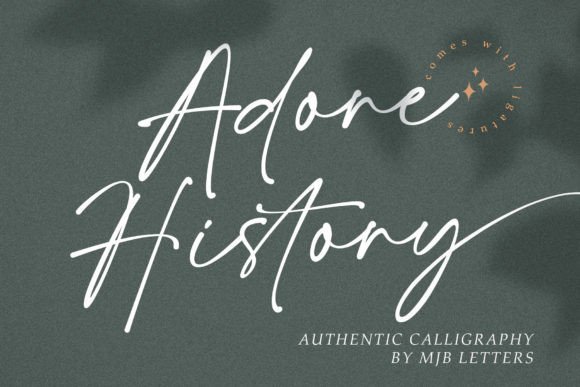 Adore History: The Script Font for Scroll-Stopping Marketing