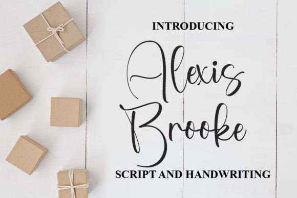 Alexis Brooke: A Handwritten Font for Editorial Warmth