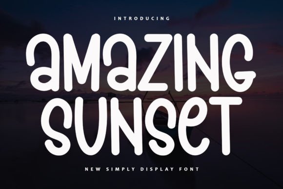 Amazing Sunset Font Review for Web Designers