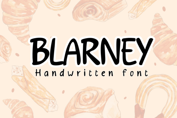 Blarney: A Handwritten Font for Business