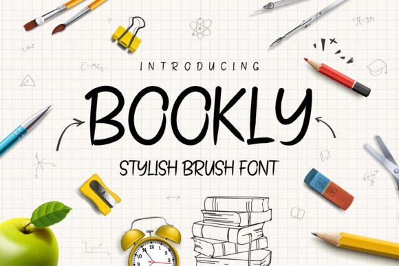 Bookly Font: A Friendly Handwritten Typeface for Branding