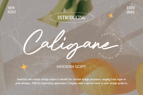 Caligane Font Review: A Modern Script for Elegant Branding