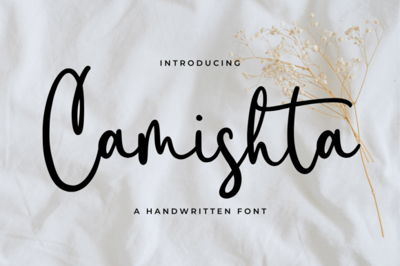 Camishta: A Bold Script for Elegant Design