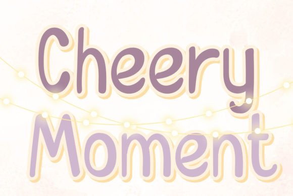 Cheery Moment: The Handwritten Font That Elevates Small Brands