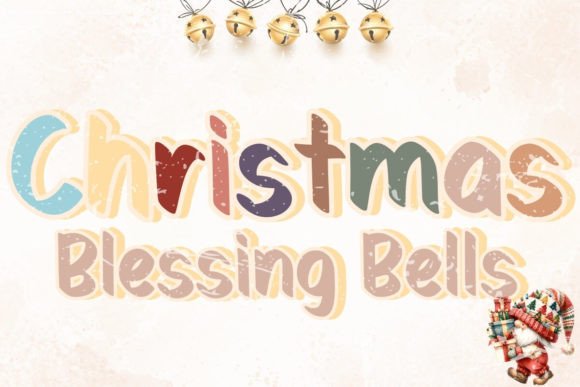Christmas Blessing Bells: A Festive Typeface for Holiday Campaigns