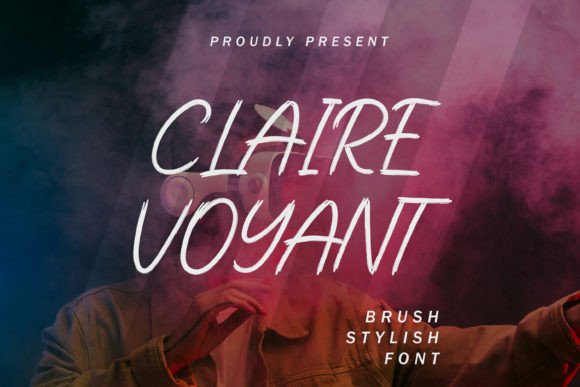 Clairevoyant Font: A Designer's Take on Modern Brush Lettering