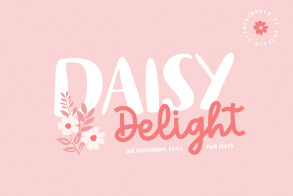 Daisy Delight Font: A Springtime Typeface