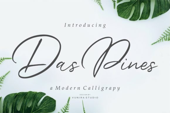 Das Pines: The Elegant Script Font for Small Business Branding