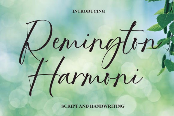 Elevate Your Brand with the Remington Harmoni Typeface
