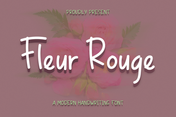 Fleur Rouge: A Modern Handwritten Font