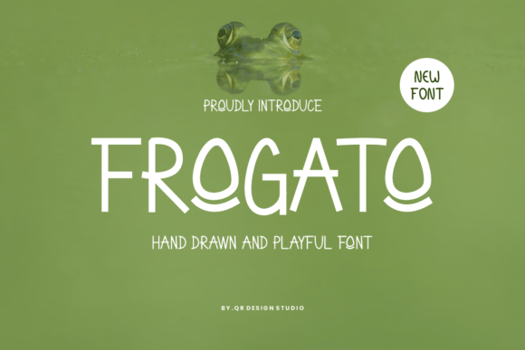 Frogato Font: A Handwritten Typeface for Modern Web Design