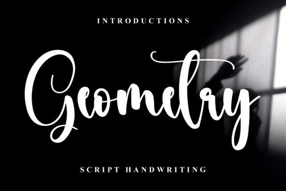 Geometry: A Festive Typeface