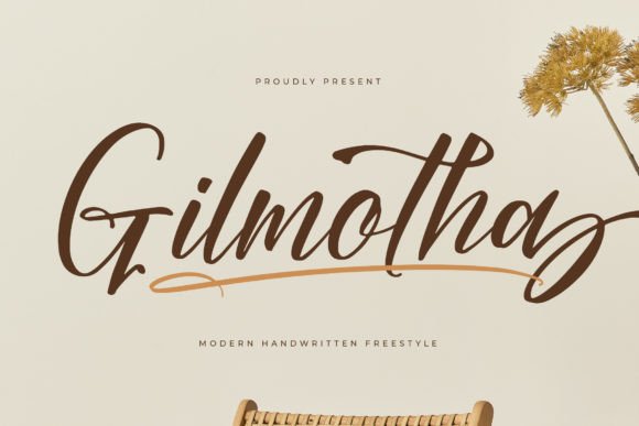 Gilmotha: The Script Font That Elevates Campaign Visuals