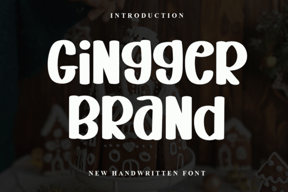 Gingger Brand: A Handwritten Font with Warmth