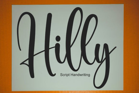 Hilly: A Stylish Handwritten Font