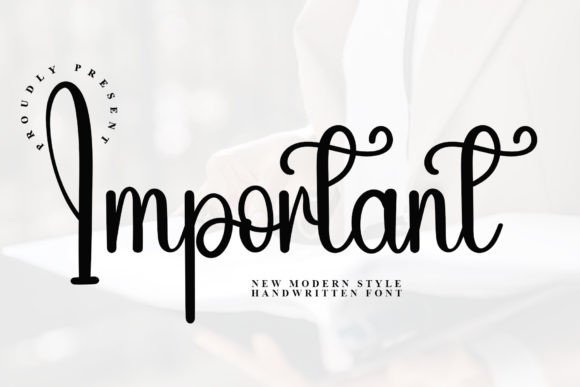 Important: The Handwritten Font That Elevates Your Brand