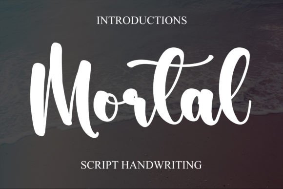 Mortal Font: A Heartfelt Typeface for Digital Branding