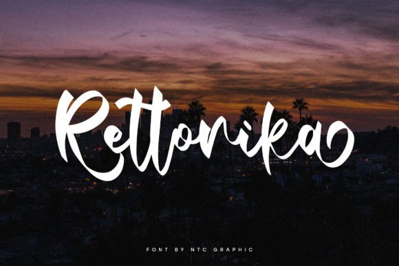 Rettorika: The Handwritten Font That Elevates Your Brand