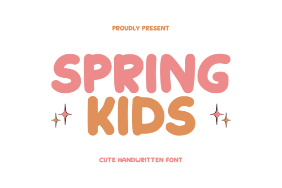 Spring Kids: The Handwritten Font That Refreshes Brand Identity