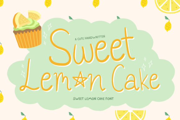 Sweet Lemon Cake Font Review