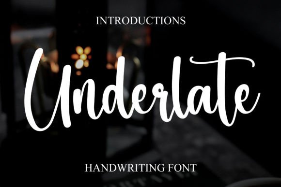 Underlate: A Bold Font for Web Design