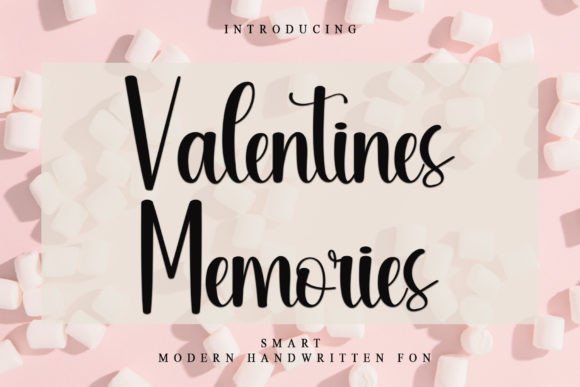 Valentines Memories: A Script Font for Editorial Warmth