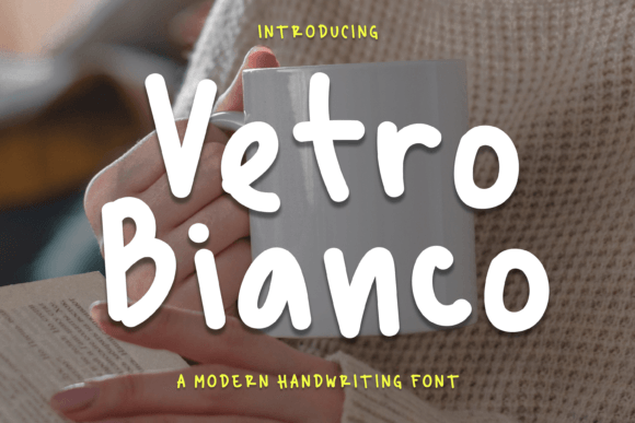 Vetro Bianco: The Handwritten Font That Elevates Small Brands