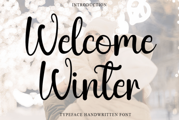 Welcomewinter: A Script Font for Editorial Elegance